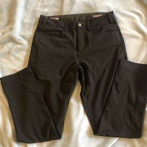Black slim fit SWRVE cycling pant